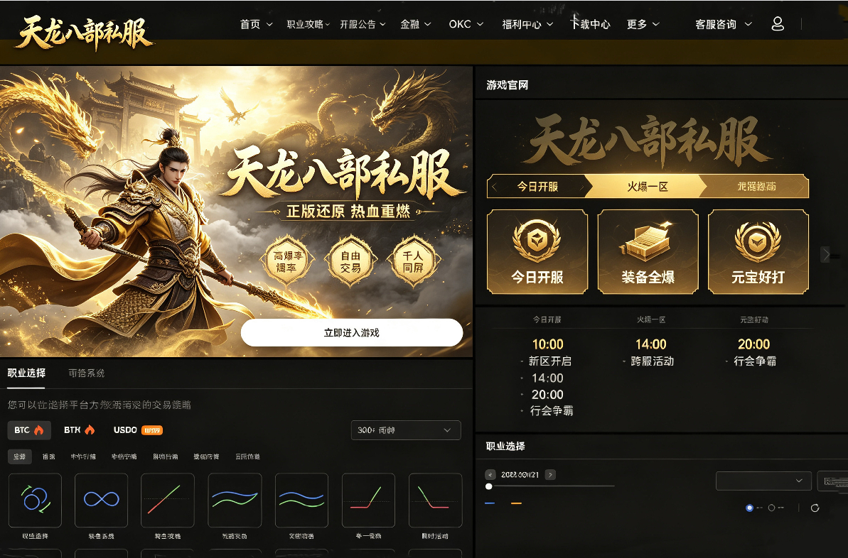 天龙八部私服游戏实景截图